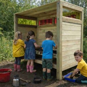 Sensory Covered Mud Kitchen