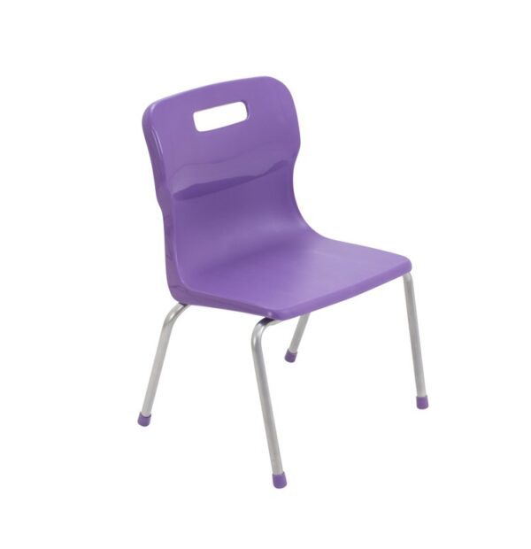 Four Leg Steel Frame Chair Aged 4-6