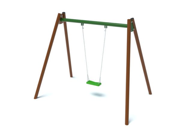 Single playground swing with flat seat 2001 - Image 3