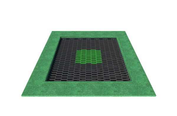 Medium Square Playground Trampoline - Image 2