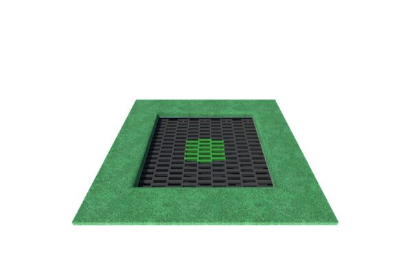 Mini Square Playground Trampoline - Image 2