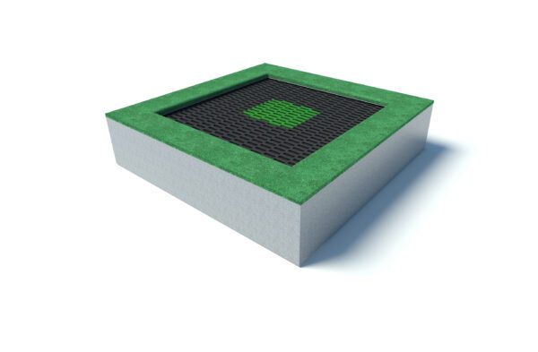 Medium Square Playground Trampoline