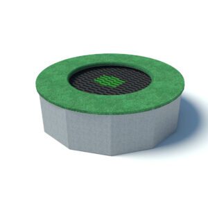 Small Crater Playground Trampoline