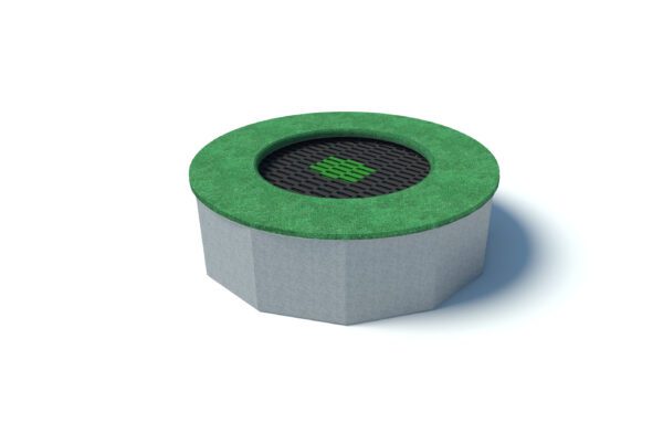 Small Crater Playground Trampoline