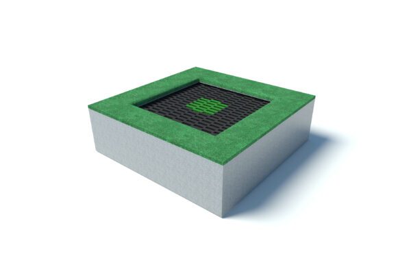 Mini Square Playground Trampoline