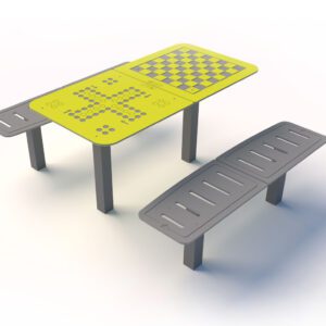 Outdoor Table for Chess and Chinese Games P8402