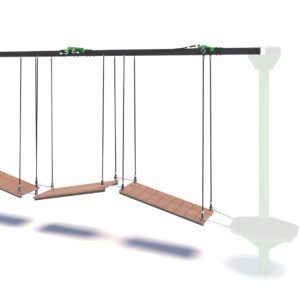 Rope Park Swinging Bridge Module P7066