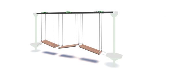 Rope Park Swinging Bridge Module P7066
