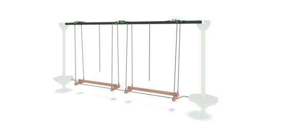 Rope Park Double Balance Beam Module P7076