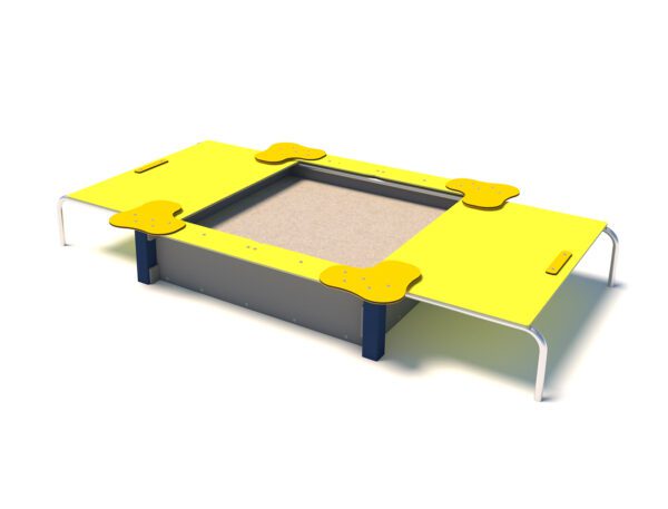 Small Square Sandpit With Cover P3210