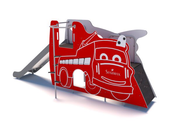 Fire Brigade & Helicopter Playground Set P3402 - Image 2