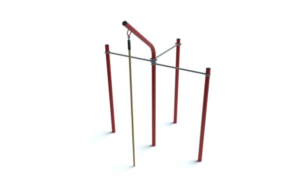 Climbing Rope With Cross Bars