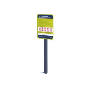 Playground Information Board P8803