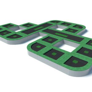 Rattlesnake Trampoline Set