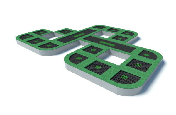 Rattlesnake Trampoline Set