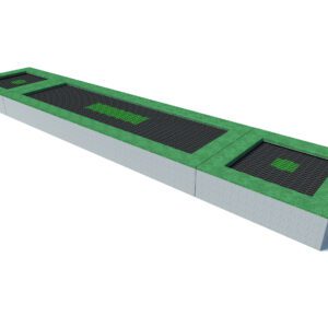 Kangaroo Trampoline Set
