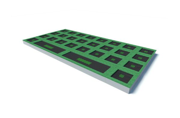 Kangaroo Field Trampoline Set