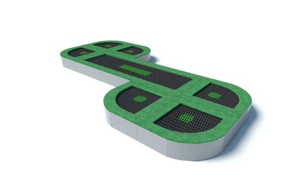 Hare Trampoline Set
