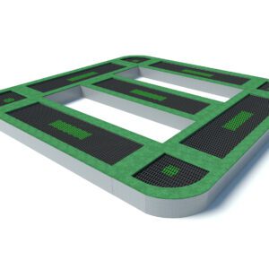 Frog Trampoline Set