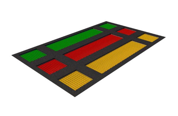 Colourful Trampoline Set 12