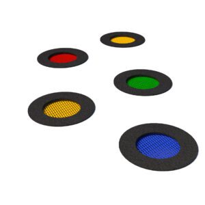 Colourful Trampoline Set 4