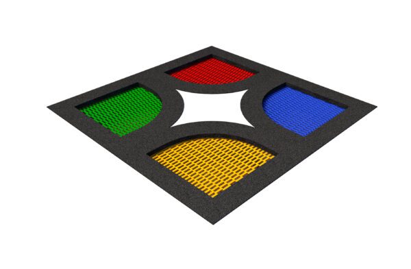 Colourful Trampoline Set 6