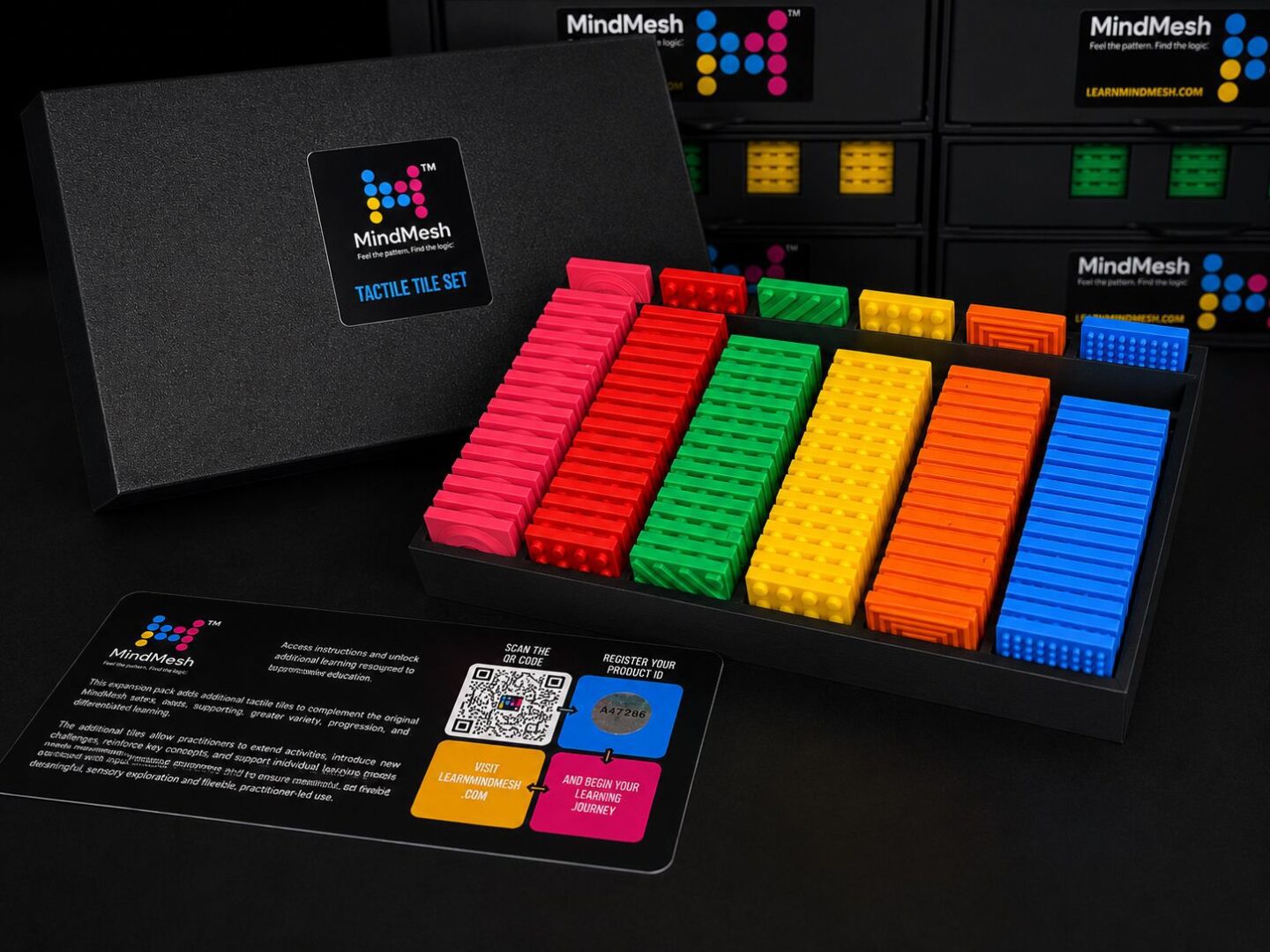 MindMesh Full Set of Tactile Tiles
